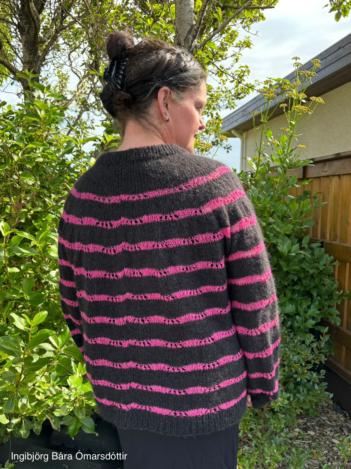 Lúna fullorðins peysa