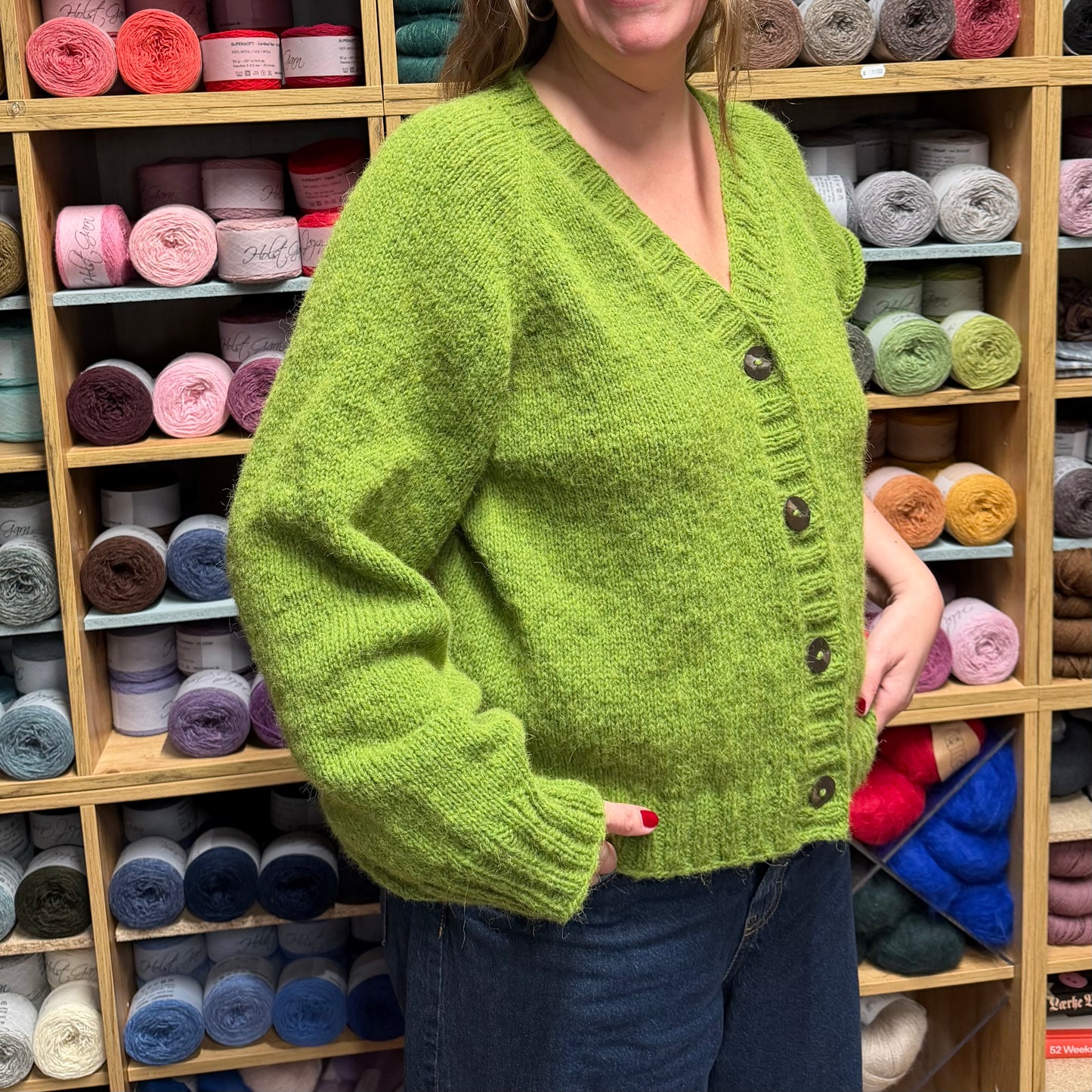 Jökla V neck opin