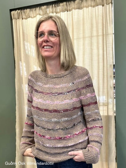 Lúna fullorðins peysa